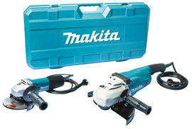 Makita vinkelslibere GA9020 230mm + 9558HNRG 125mm